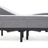 12"  Ultra-KIng Split Memory Foam Mattress and Adjustable Bed Base
