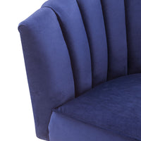 32" X 31" X 34" Blue Accent Chair