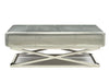 51" X 33" X 19" Aluminum Coffee Table