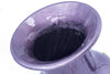 18" Ombre Lacquered Ceramic Vase - Purple And Aqua