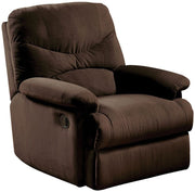 34.65" X 35.04" X 39.76" Chocolate Upholstered Motion Recliner