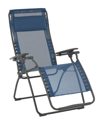 Zero Gravity Recliner - Basalt Steel Frame - Ocean Fabric