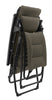 Zero Gravity Recliner - Black Frame - Taupe Fabric