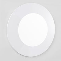 Mirror In High Gloss White Lacquer