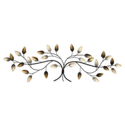 31.89" X 1.18" X 10.63" Over The Door Blowing Leaves Wall Decor