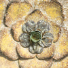 8.25" X 1" X 8.25" 3Pcs Rustic Flower  Wall Decor