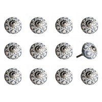 1.5" X 1.5" X 1.5" Multi-Color 12 Pack Knob-It Ki1217