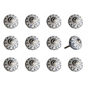 1.5" X 1.5" X 1.5" Multi-Color 12 Pack Knob-It Ki1217