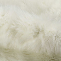 51" x 60" Polar Bear Faux Hide Area Rug