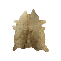 6' x 7' Taupe Cowhide Area Rug