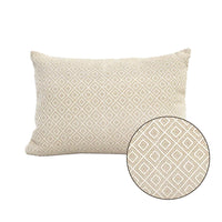 Stylish Beige Lumbar Pillow