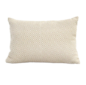 Stylish Beige Lumbar Pillow