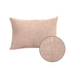 Stylish Pink Tweed Lumbar Pillow