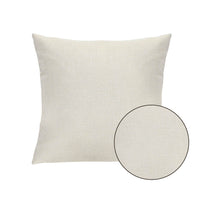 White Tweed Pillow