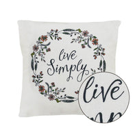 "Live Simply" Pillow