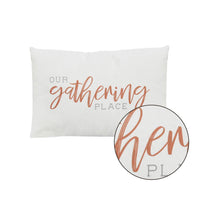 "Our Gathering Place" Lumbar Pillow