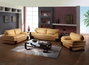 112" Dazzling Brown Leather Sofa Set ETA 01-25-2023