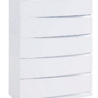 32" Exquisite White High Gloss Chest