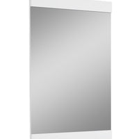 45" Superb White High Gloss Mirror