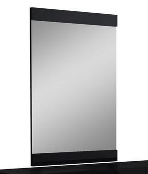 45" Superb Black High Gloss Mirror