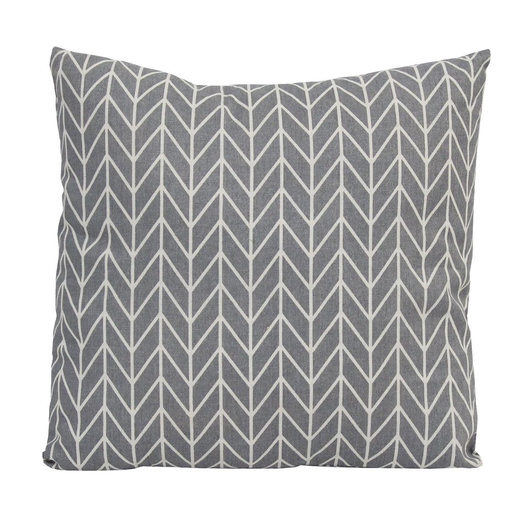 Impressive Grey Geo Pillow