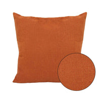 Orange Tweed Pillow