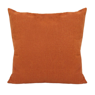 Orange Tweed Pillow