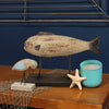 Wood Fish Table Top Sculpture
