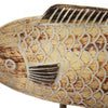 Wood Fish Table Top Sculpture