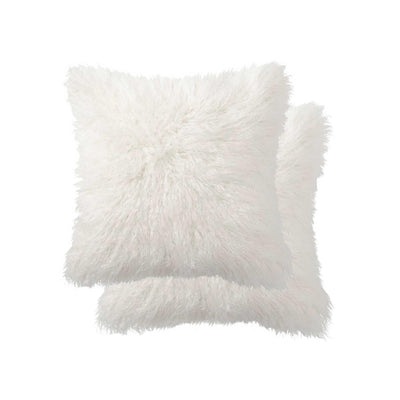 2-Pack Faux Fur Pillow 18