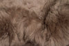 Icelandic Sheepskin Single Long-Haired Rug Approx 2' X 3' - Taupe