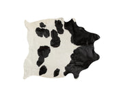 Kobe 6' X 7' Cowhide Rug - White & Black