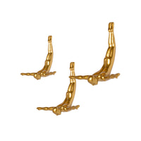 Wall Diver - Gold 3-Pack