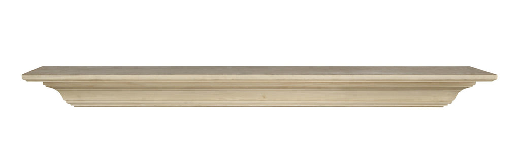 60" Elegant Wood Mantel Shelf