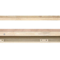 60" Elegant Wood Mantel Shelf