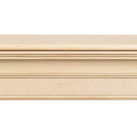 72" Elegant Unfinished Wood Mantel Shelf