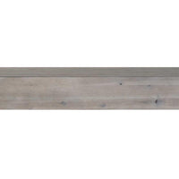 48" Classic Weathered Grey Wood Mantel Shelf