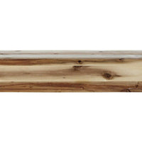 60" Sophisticated Natural Wood Mantel Shelf