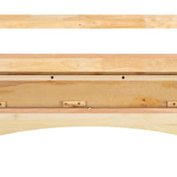 48" Classic Unfinished Wood Mantel Shelf