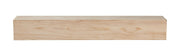 60" Elegant Rustic Distressed Pine Wood Mantel Shelf