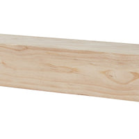 72" Classic Rustic Distressed Pine Wood Mantel Shelf