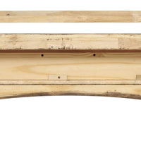 72" Classic Dune Pine Wood Mantel Shelf