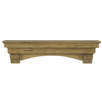 72" Classic Dune Pine Wood Mantel Shelf