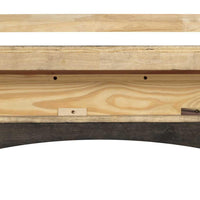 72" Classic Espresso Pine Wood Mantel Shelf