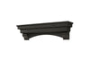 72" Classic Espresso Pine Wood Mantel Shelf