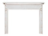 48" Elegant White MDF Mantel Shelf