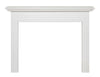 48" Elegant White MDF Mantel Shelf