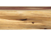 72" Modern Natural Eastern Red Cedar Mantel Shelf with a Corbel Bracket