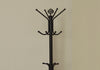 COAT RACK - 70"H - BLACK METAL