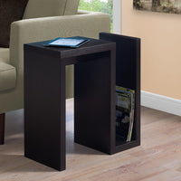 ACCENT TABLE - 24"H - CAPPUCCINO